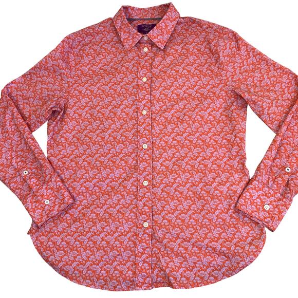 J. Crew Liberty Fabric Slim-Fit Button-down Shirt in Toutouayette Fabric Red - Picture 10 of 16